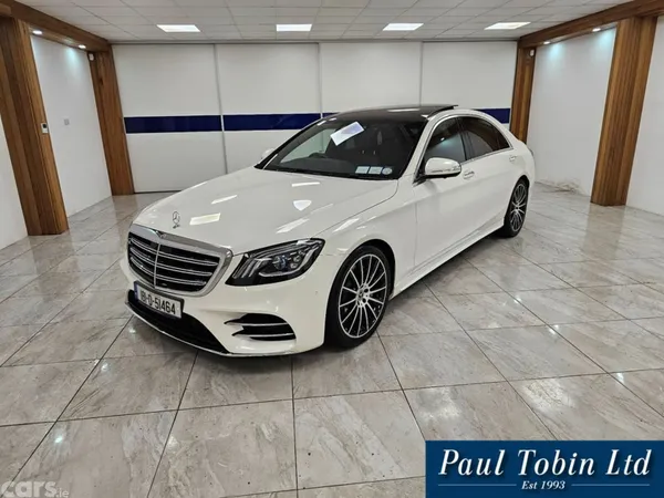 Mercedes-Benz S-Class Saloon, Diesel, 2018, White