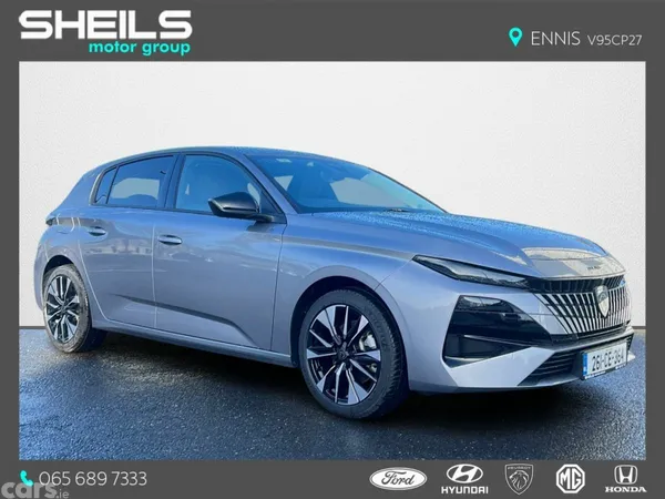 Peugeot 308 Hatchback, Petrol Hybrid, 2026, Grey