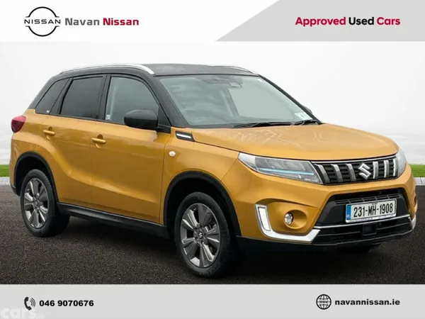 Suzuki Vitara SUV, Petrol Hybrid, 2023, Yellow