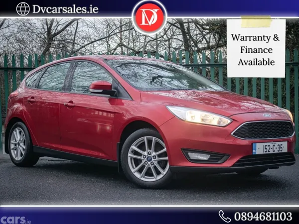 Ford Focus Hatchback, Diesel, 2015, Red