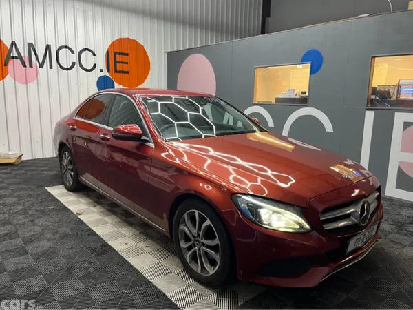 Mercedes-Benz C-Class Saloon, Petrol, 2017, Red