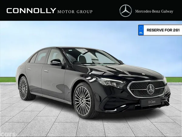 Mercedes-Benz E-Class Saloon, Diesel Plug-in Hybrid, 2027, Black