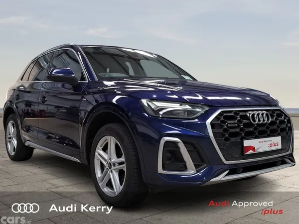 Audi Q5 SUV, Petrol Plug-in Hybrid, 2024, Blue