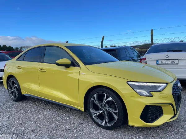 Audi A3 Saloon, Diesel, 2021, Yellow