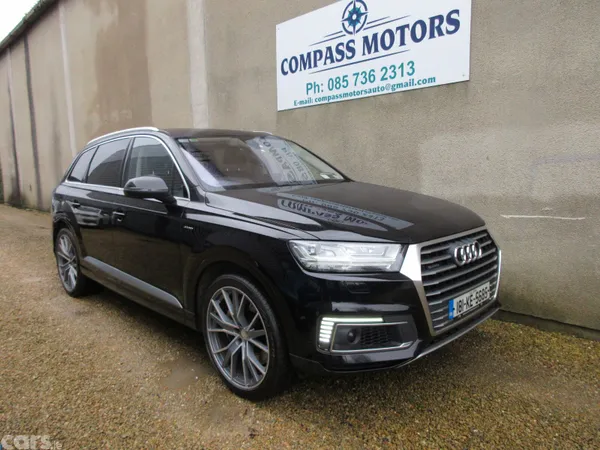Audi Q7 SUV, Diesel Plug-in Hybrid, 2018, Black