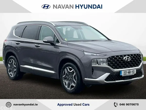 Hyundai Santa Fe SUV, Petrol Plug-in Hybrid, 2022, Grey