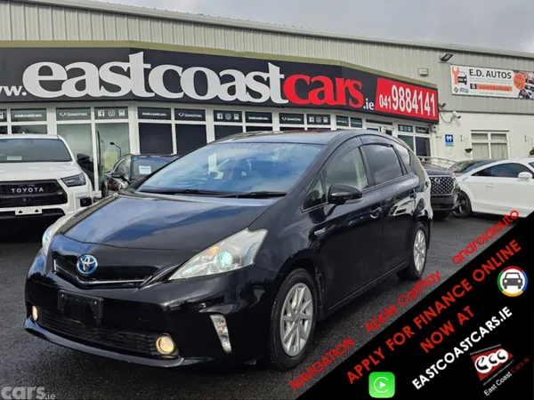 Toyota Prius Hatchback, Petrol Hybrid, 2013, Black
