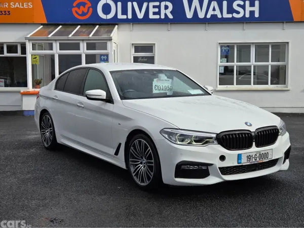 BMW 5-Series Saloon, Diesel, 2019, White