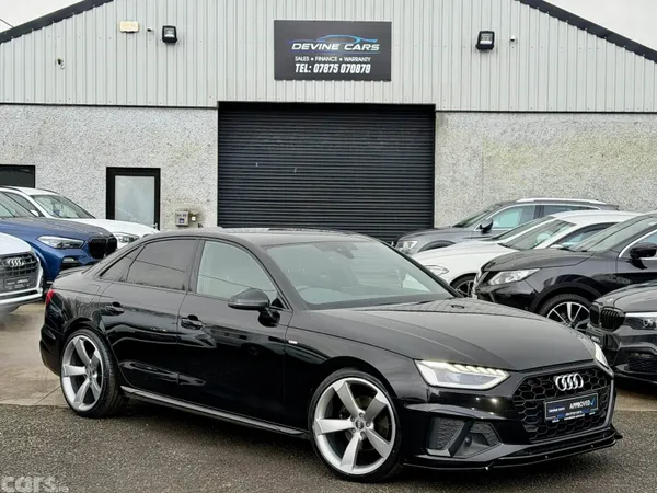 Audi A4 Saloon, Diesel Hybrid, 2021, Black