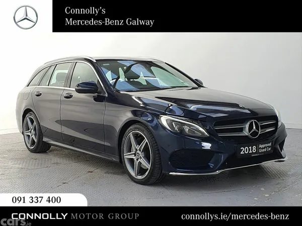 Mercedes-Benz C-Class Estate, Diesel, 2018, Blue