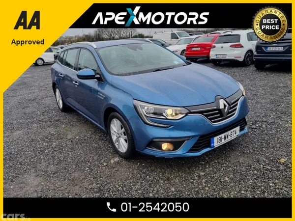 Renault Megane Estate, Diesel, 2018, Blue