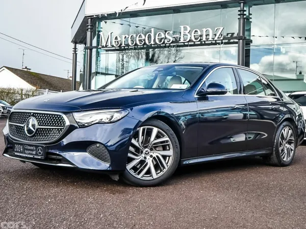 Mercedes-Benz E-Class Saloon, Diesel Hybrid, 2024, Blue