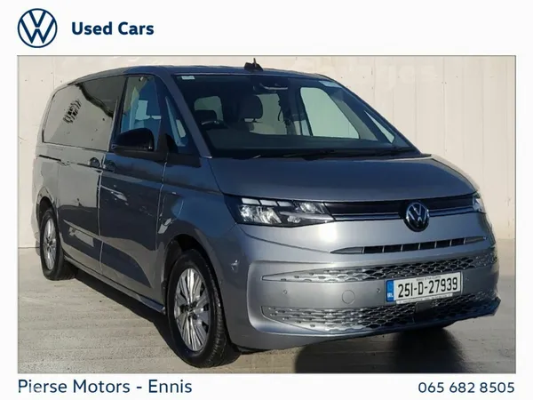 Volkswagen Multivan MPV, Petrol Plug-in Hybrid, 2025, Silver