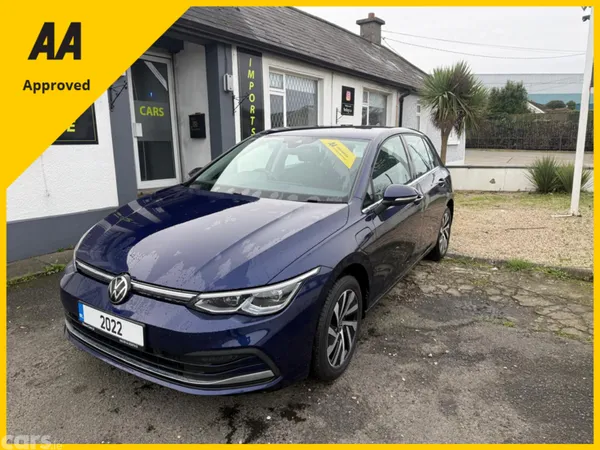 Volkswagen Golf Hatchback, Petrol Plug-in Hybrid, 2022, Blue