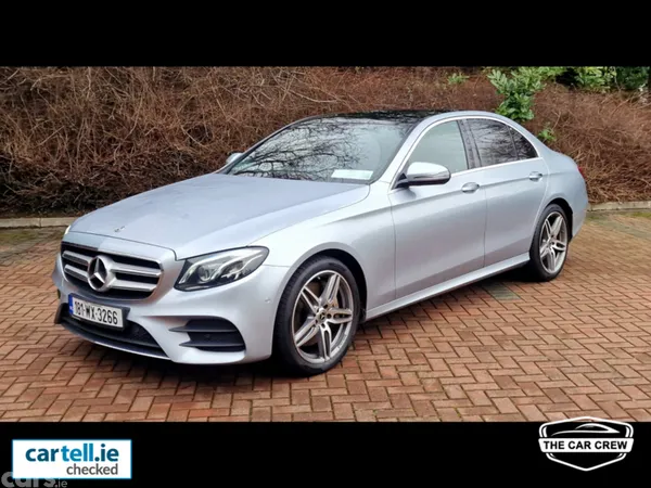 Mercedes-Benz E-Class Saloon, Petrol Plug-in Hybrid, 2018, Silver