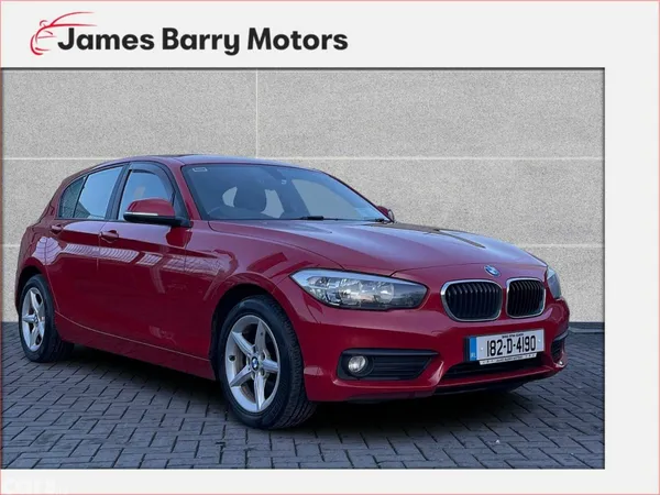 BMW 1-Series Hatchback, Diesel, 2018, Red