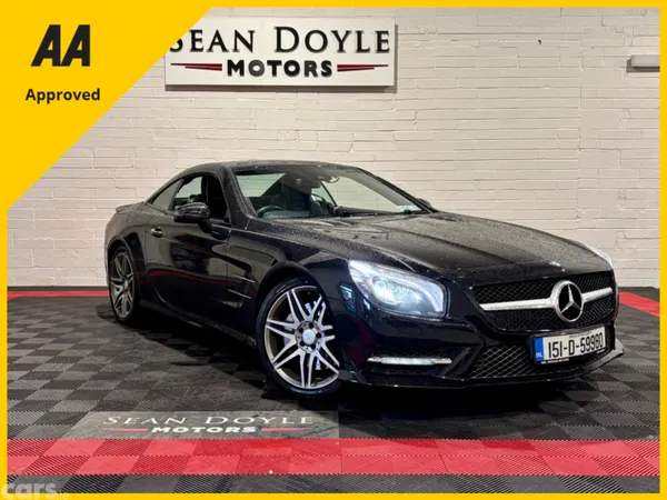 Mercedes-Benz SL-Class Convertible, Petrol, 2015, Black