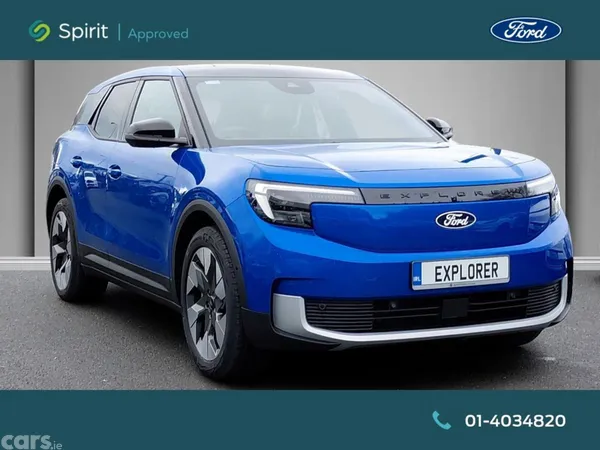 Ford Explorer SUV, Electric, 2026, Blue