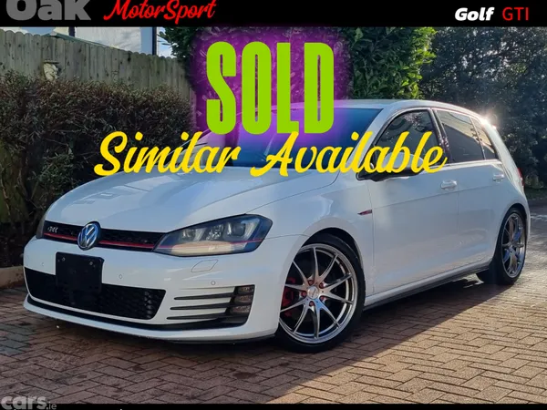 Volkswagen Golf Hatchback, Petrol, 2014, White