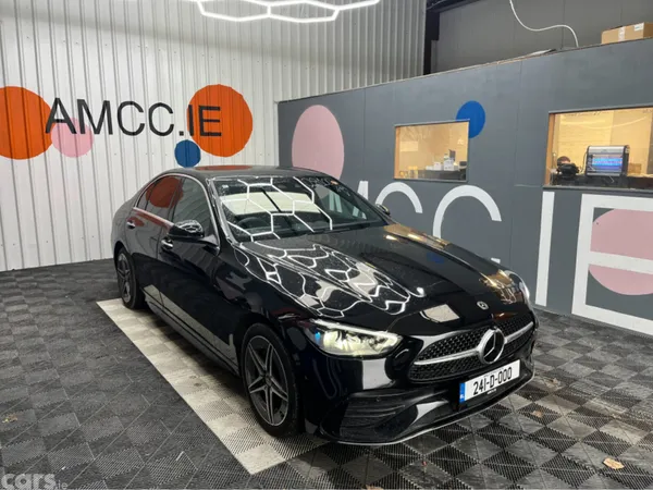 Mercedes-Benz C-Class Saloon, Petrol Plug-in Hybrid, 2024, Black