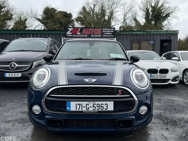 Mini Cooper Hatchback, Petrol, 2017, Blue