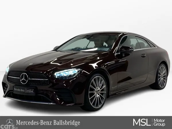 Mercedes-Benz E-Class Coupe, Diesel, 2023, Red