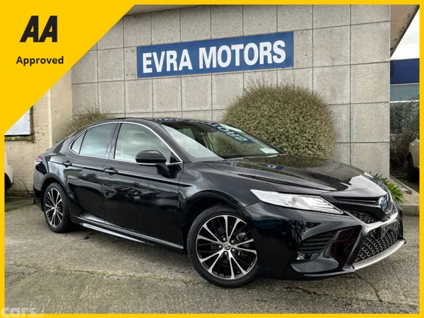 Toyota Camry Saloon, Petrol Hybrid, 2020, Black