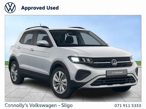 Volkswagen T-Cross SUV, Petrol, 2026, Silver