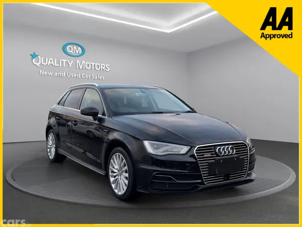 Audi A3 Hatchback, Petrol Plug-in Hybrid, 2016, Black