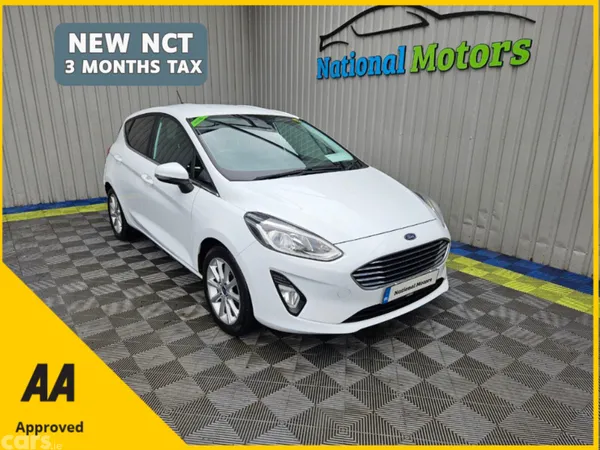 Ford Fiesta Hatchback, Petrol, 2019, White