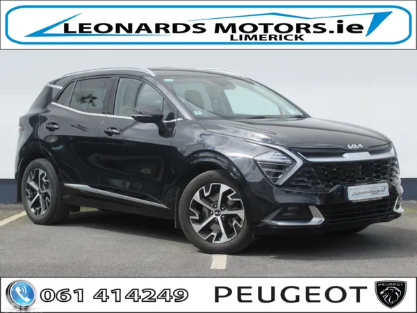 Kia Sportage SUV, Diesel Hybrid, 2023, Black