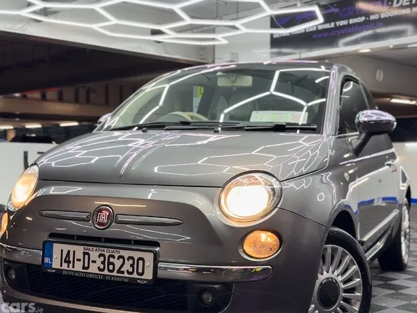 Fiat 500 Hatchback, Petrol, 2014, Grey