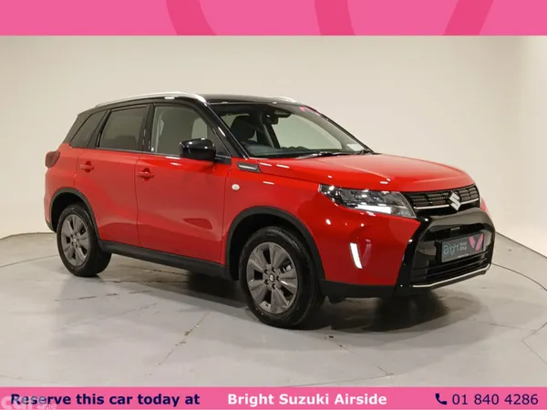 Suzuki Vitara SUV, Petrol Hybrid, 2027, Red