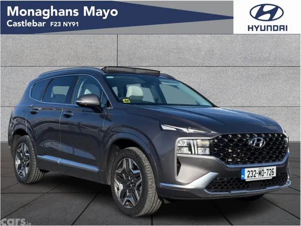 Hyundai Santa Fe SUV, Petrol Plug-in Hybrid, 2023, Grey