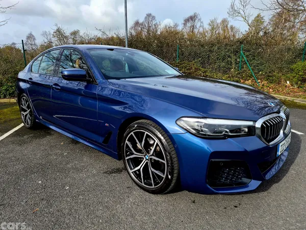 BMW 5-Series Saloon, Diesel, 2022, Blue