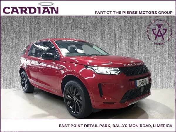 Land Rover Discovery Sport SUV, Petrol Plug-in Hybrid, 2025, Red