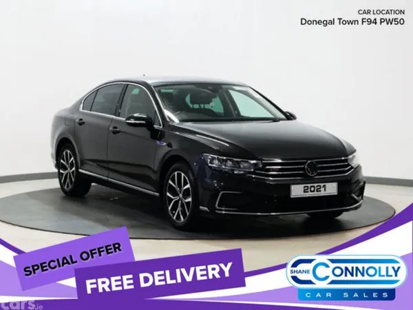 Volkswagen Passat Saloon, Petrol Hybrid, 2021, Grey