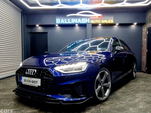 Audi A4 Saloon, Diesel, 2021, Blue