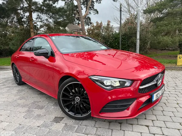 Mercedes-Benz CLA Saloon, Petrol, 2019, Red
