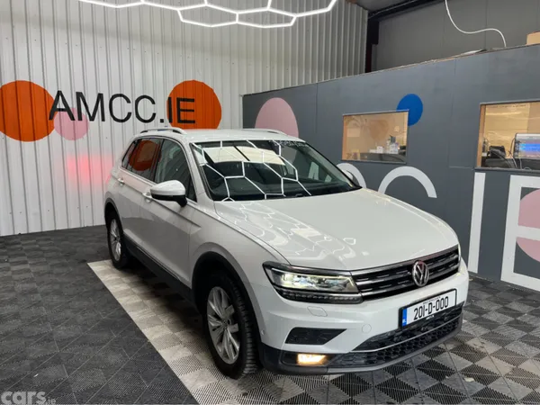 Volkswagen Tiguan SUV, Diesel, 2020, White