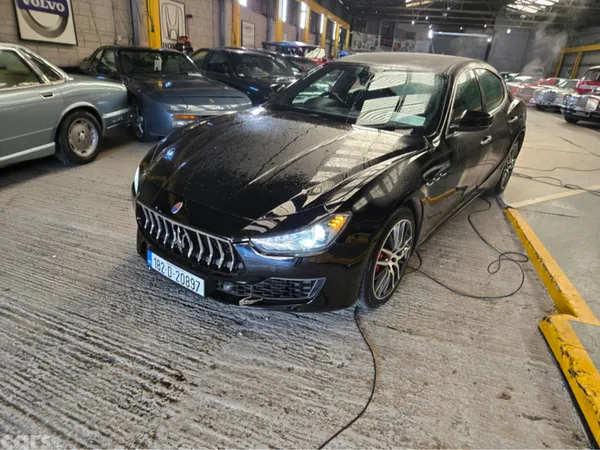Maserati Ghibli Saloon, Diesel, 2018, Black