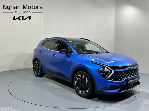 Kia Sportage SUV, Diesel Hybrid, 2025, Blue