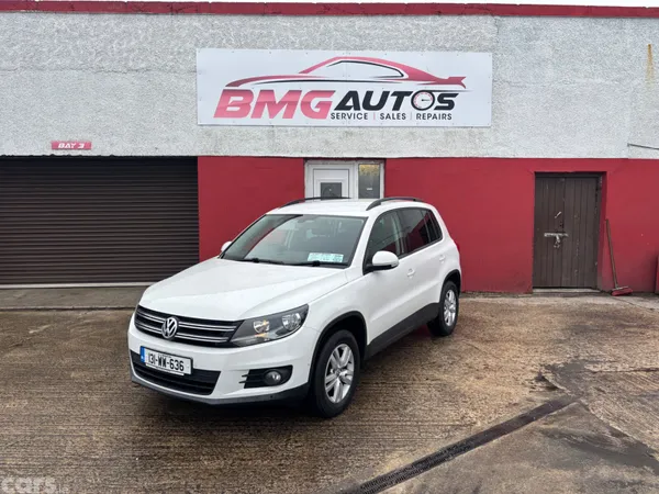 Volkswagen Tiguan SUV, Diesel, 2013, White