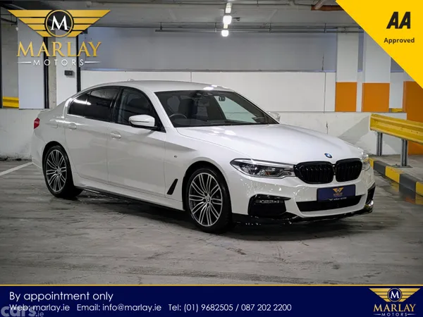 BMW 5-Series Saloon, Diesel, 2020, White
