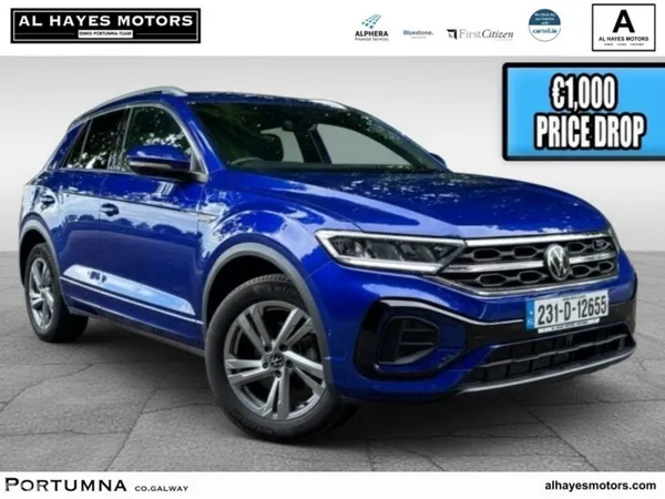 Volkswagen T-Roc SUV, Petrol, 2023, Blue