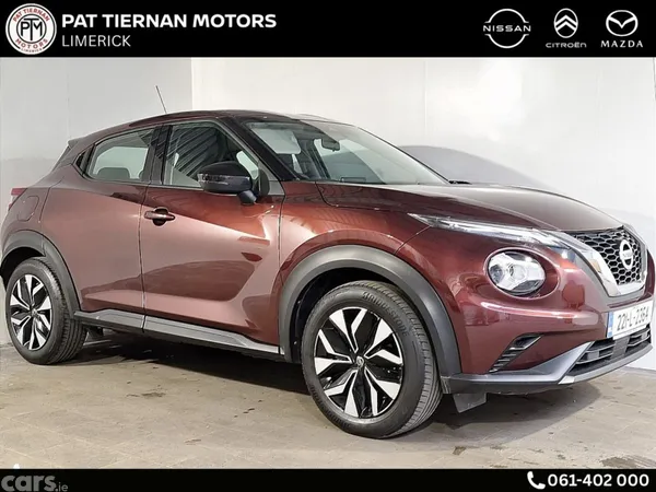 Nissan Juke SUV, Petrol, 2022, Red