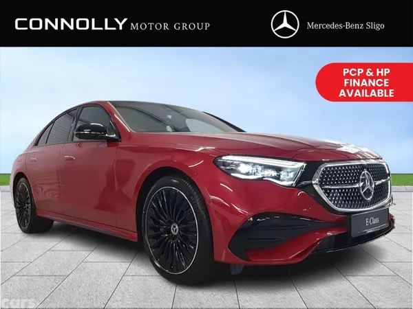 Mercedes-Benz E-Class Saloon, Diesel Plug-in Hybrid, 2026, Red