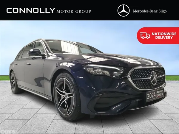 Mercedes-Benz E-Class Estate, Diesel Plug-in Hybrid, 2024, Blue