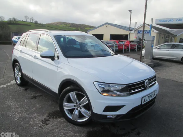 Volkswagen Tiguan SUV, Diesel, 2020, White