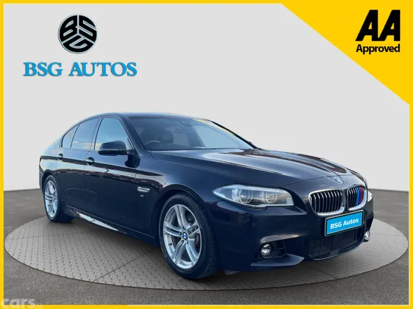 BMW 5-Series Saloon, Diesel, 2016, Black